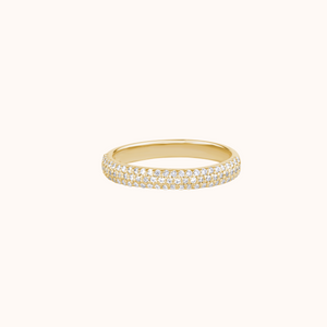 Pave Style Diamond Set Band - KYMEE