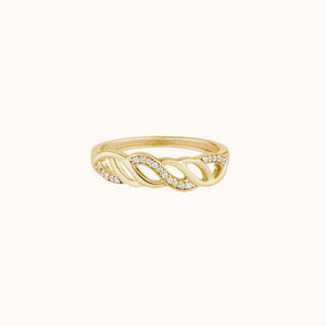 Delicate Braided Knot Ring - KYMEE