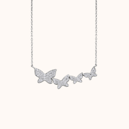 Butterfly Diamond Necklace