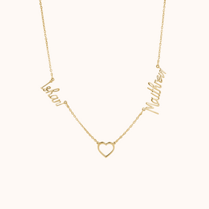 Custom Two-Name Necklace - KYMEE