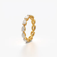 Pear Cut Full Eternity Ring
