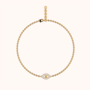 Eye Style Charm Bracelet
