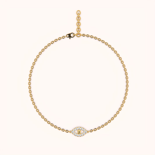 Eye Style Charm Bracelet