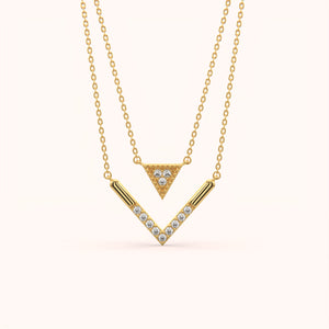 Chic V-Layer Necklace