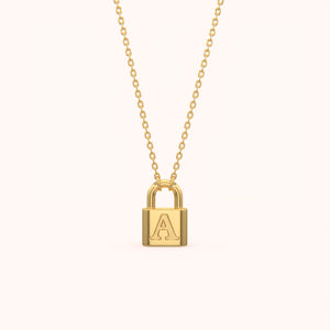 Personalized Lock Charm