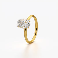 Classic Oval Solitaire Ring