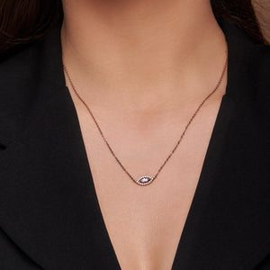 Eye-Catching Diamond Necklace - KYMEE