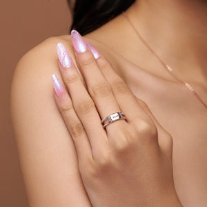 Customized Name Engraved Ring - KYMEE