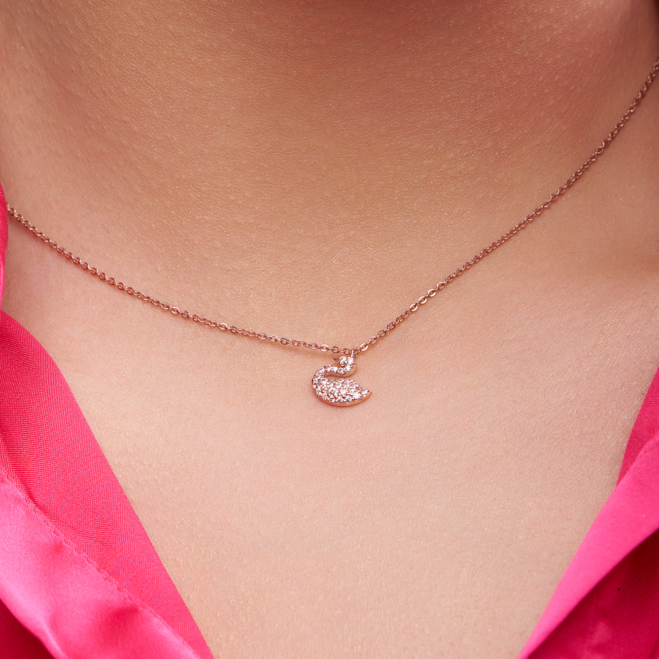 Dazzling Duck Style Necklace