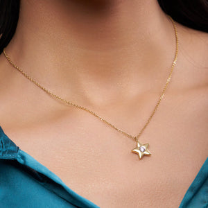 Sterling Silver Star Pendant - KYMEE