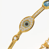 Evil Eye Protection Bangle Bracelet