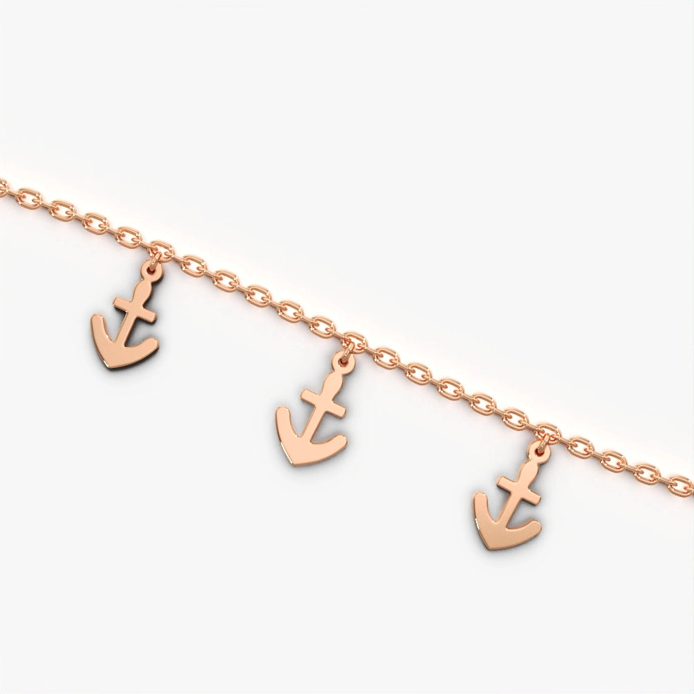 Maritime Anchor Style Bracelet