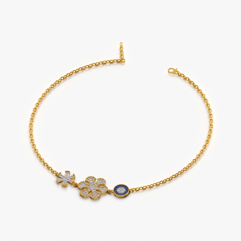 Fancy Diamond Set Bracelet