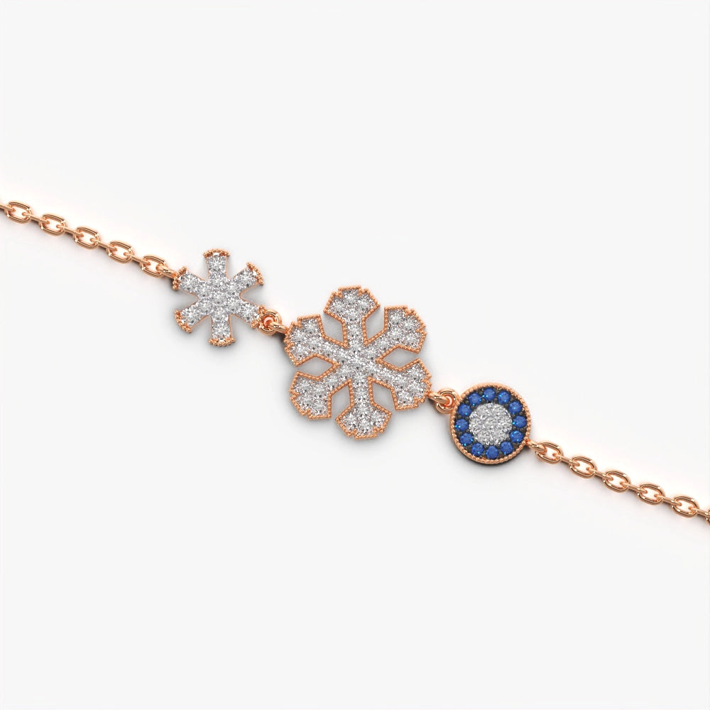 Fancy Diamond Set Bracelet