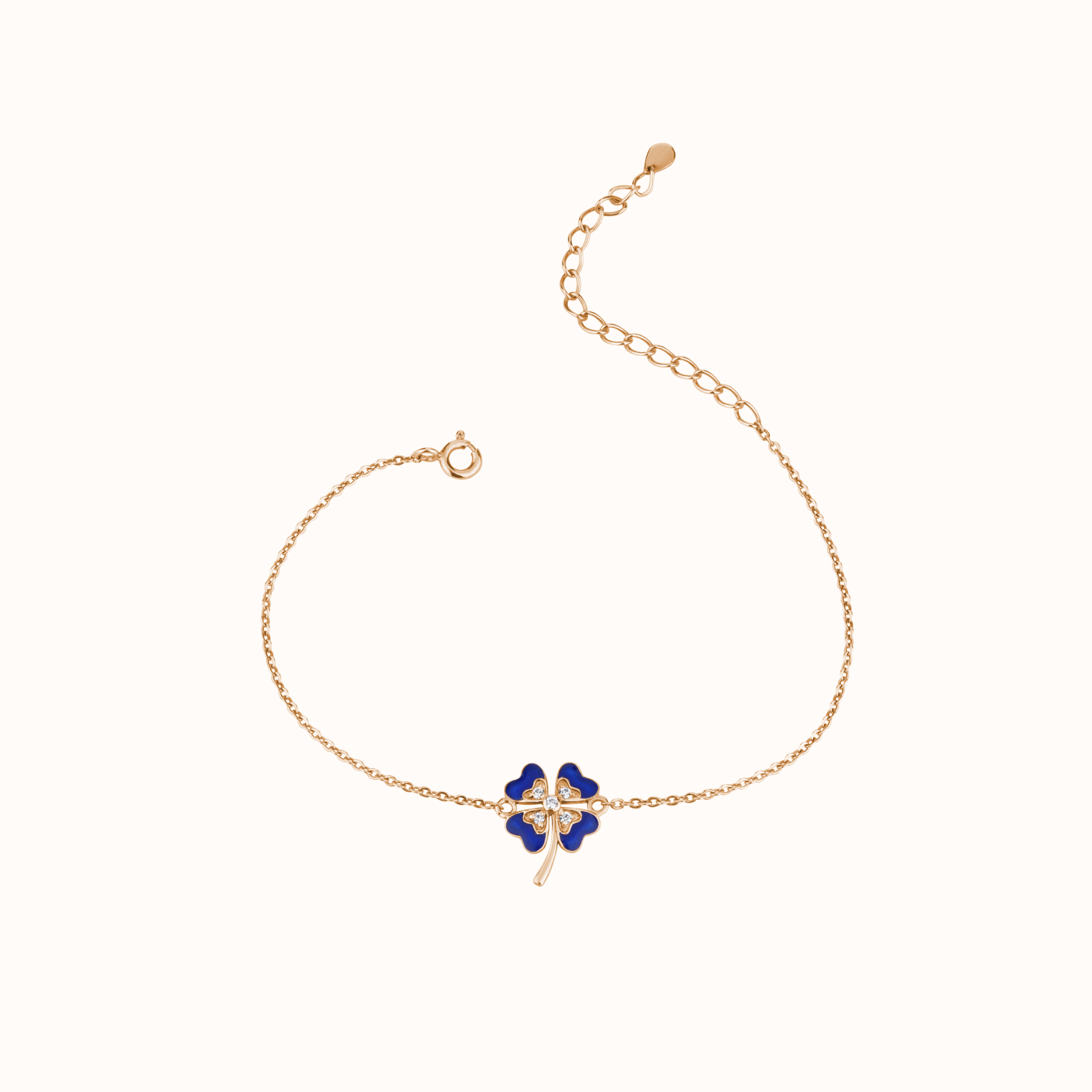 Lucky Clover Charm Bracelet