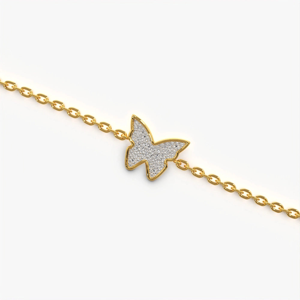 Butterfly Charm Bracelet