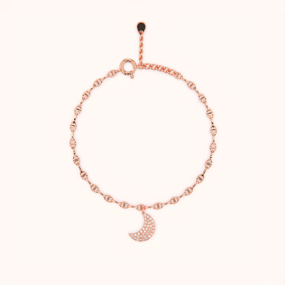 Moon Fancy Charm Bracelet