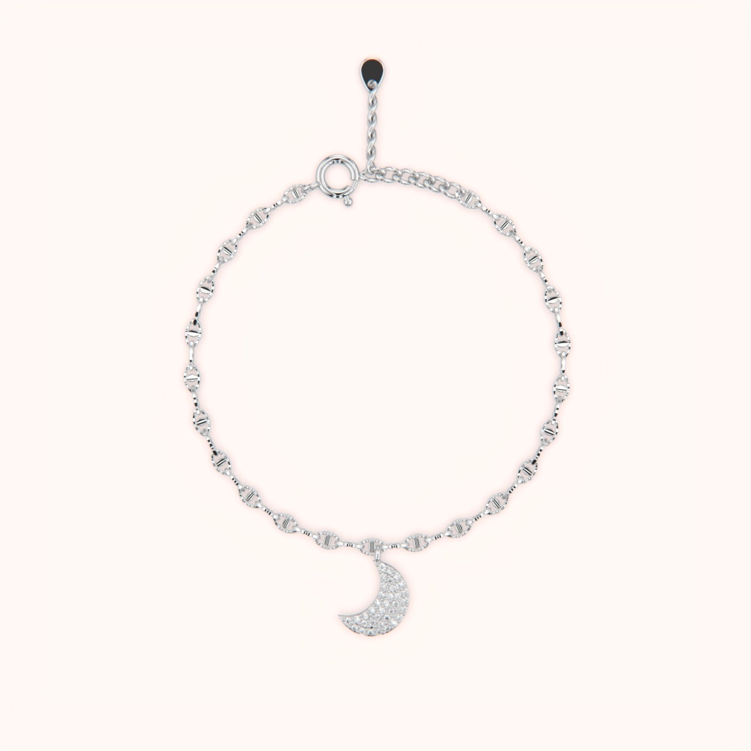 Moon Fancy Charm Bracelet