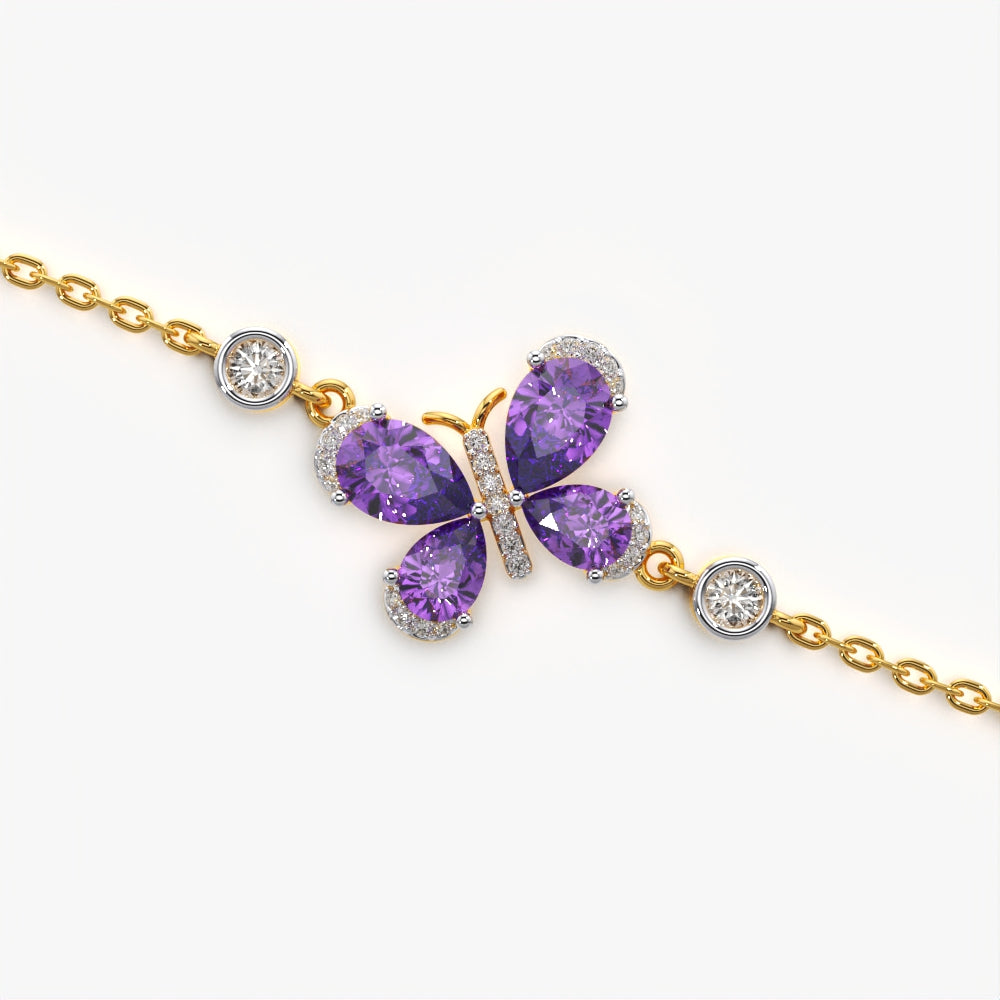 Butterfly Charm Bracelet