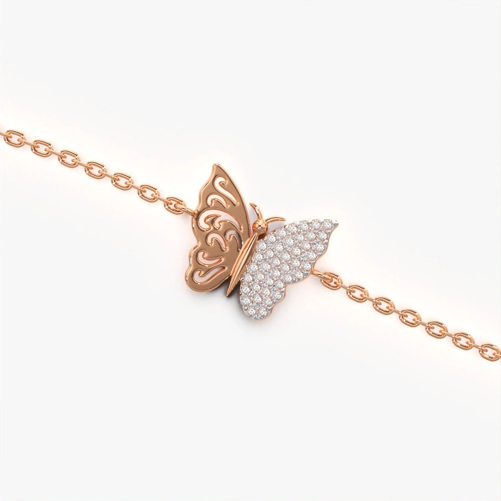 Radiant Butterfly Bracelet