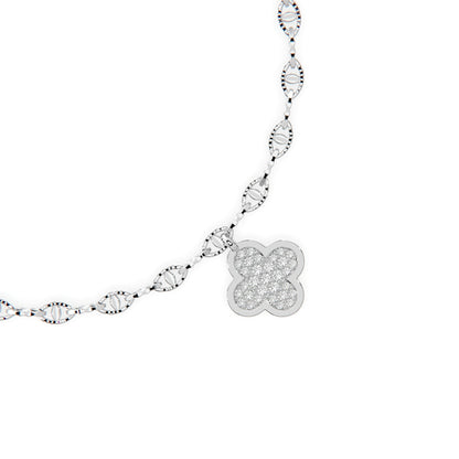 Timeless Silver Clover Bracelet