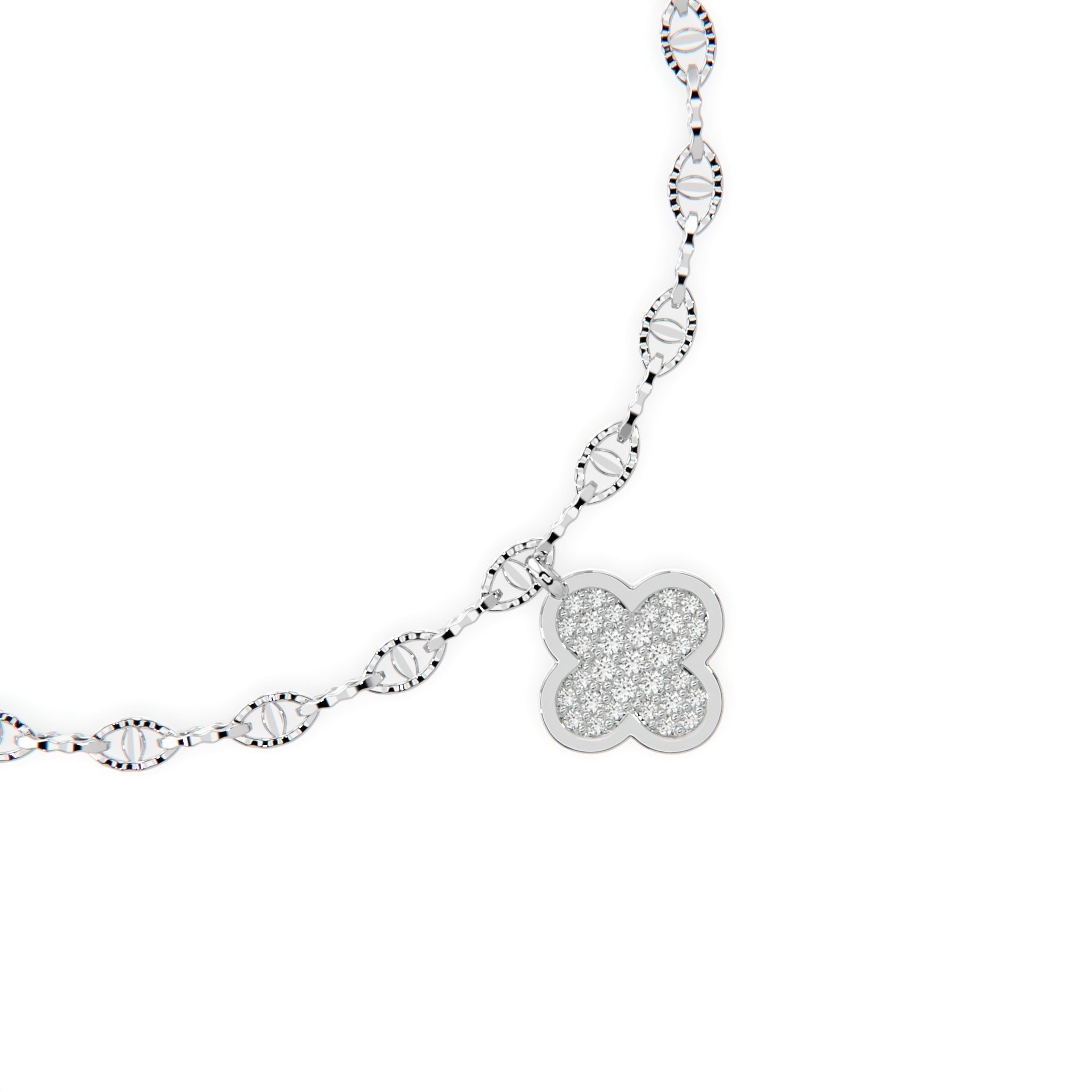 Timeless Silver Clover Bracelet