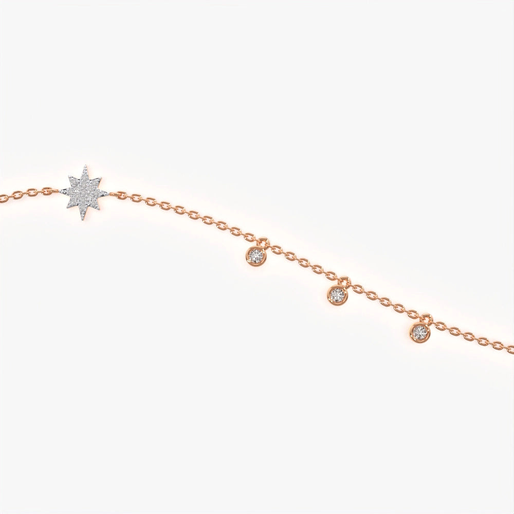Twinkling Star Charm Bracelet