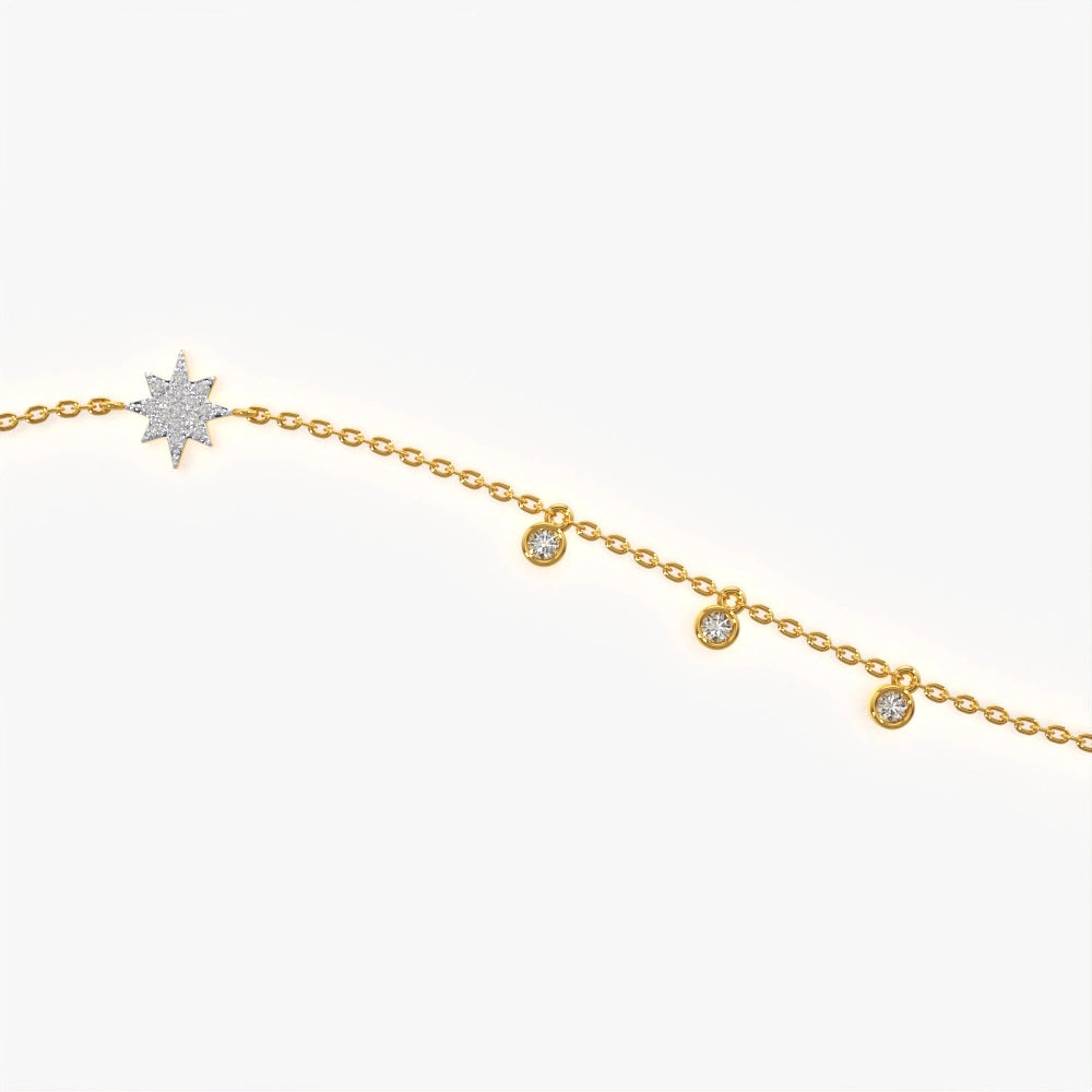 Twinkling Star Charm Bracelet