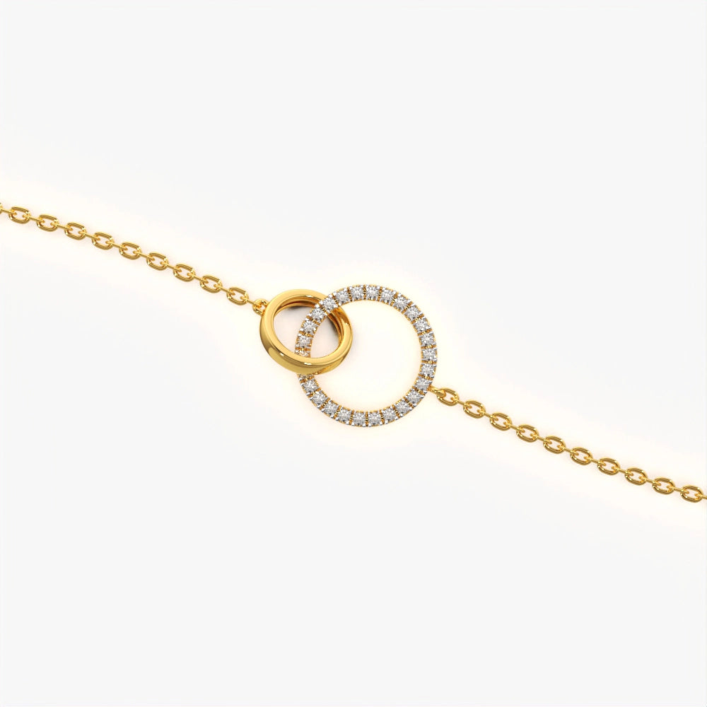 Interlocking Circle Bracelet