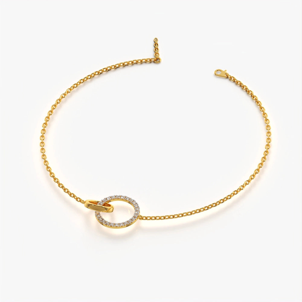 Interlocking Circle Bracelet