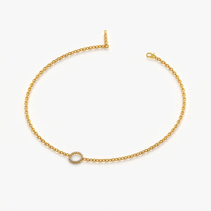 Circle Design Diamond Bracelet
