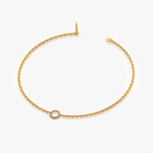 Circle Design Diamond Bracelet