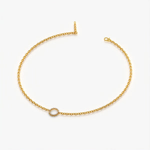 Circle Design Diamond Bracelet