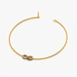 Infinity Bond Diamond Bracelet