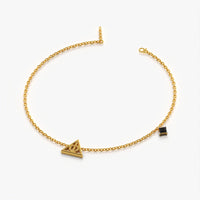 Mystic Triangle Charm Bracelet