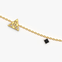 Mystic Triangle Charm Bracelet