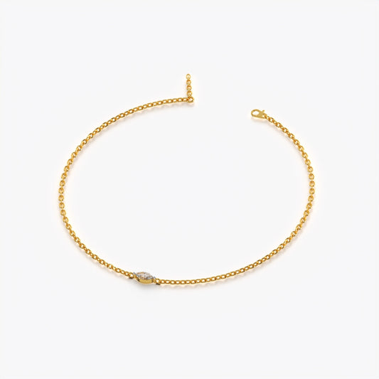 Marquise Solitaire Bracelet