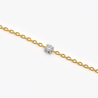 Dainty Solitaire Bracelet