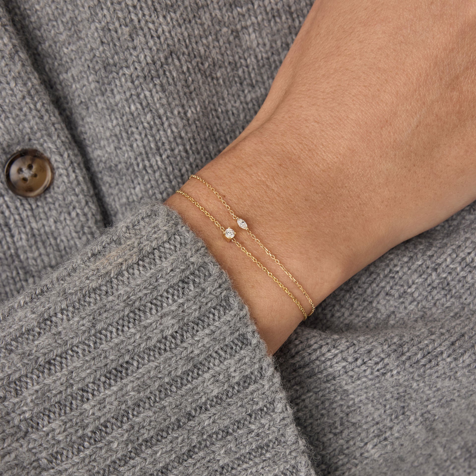 Everyday Solitaire Bracelet