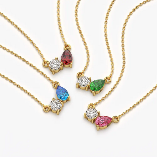 Toi et Moi Two-Stone Necklace