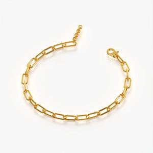 Minimalist Paper Clip Bracelet
