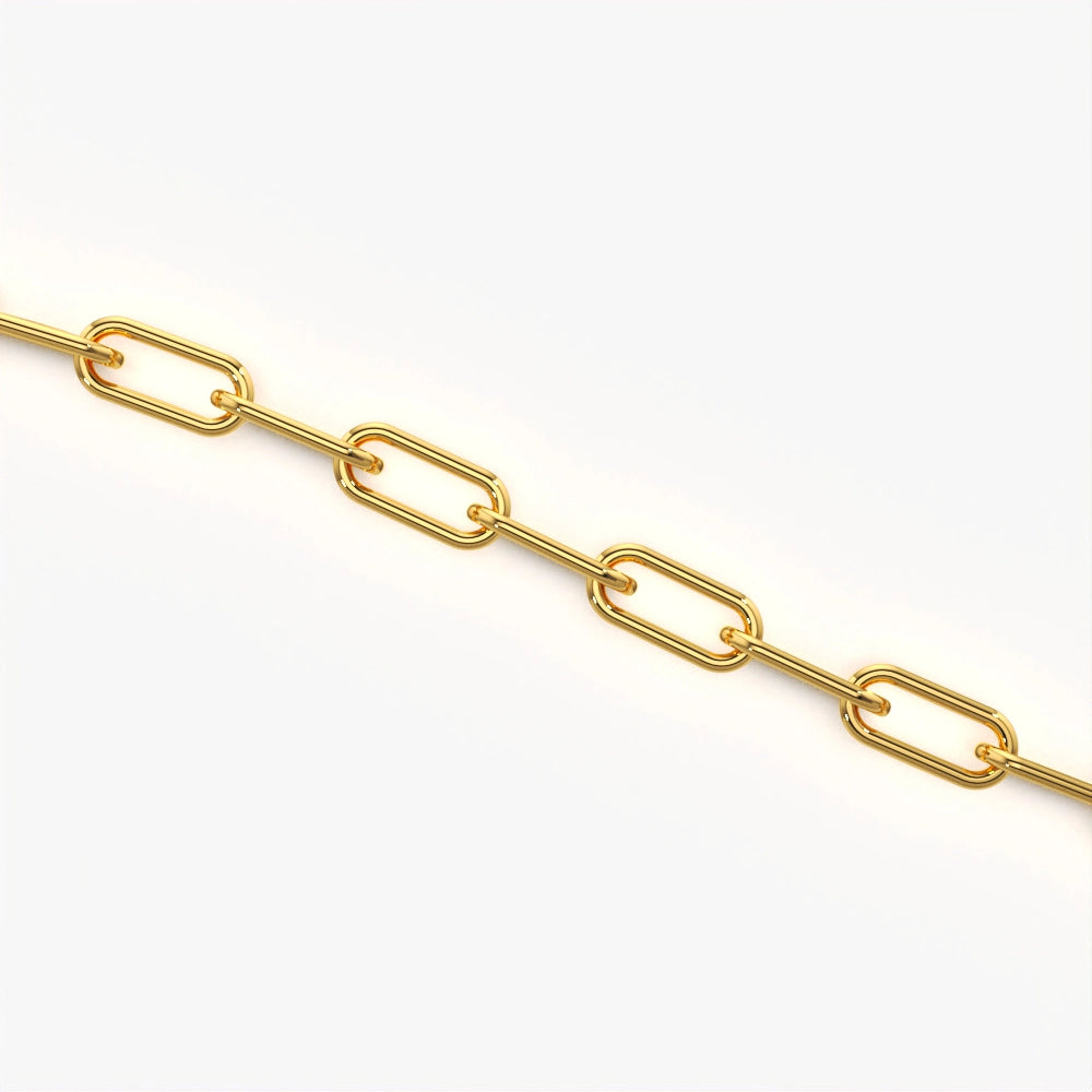 Minimalist Paper Clip Bracelet
