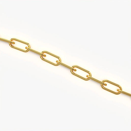 Classic Paperclip Link Bracelet
