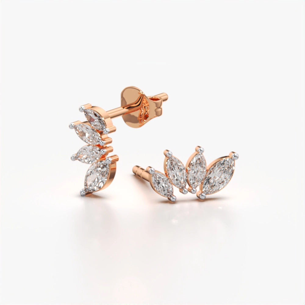 Marquise-Cut sophisticated Earring