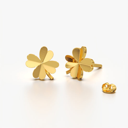 Flower Style Stud Earring