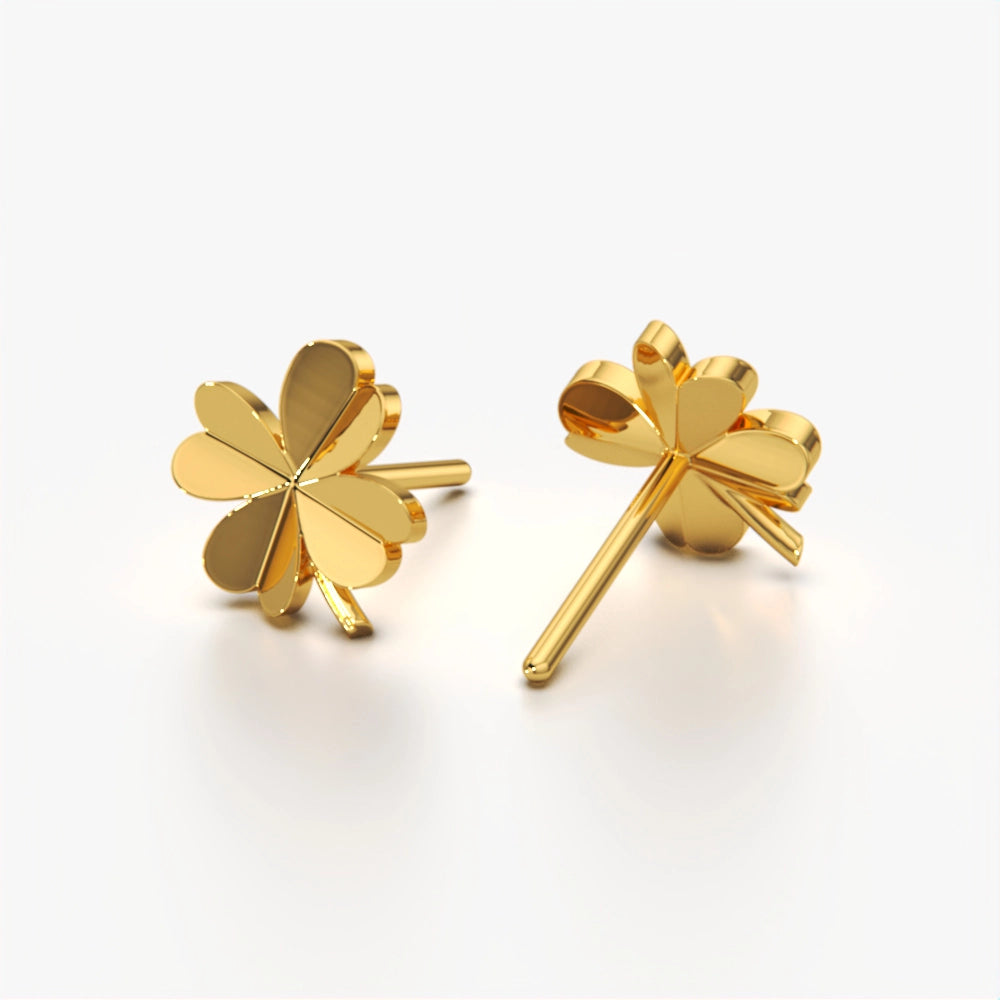 Flower Style Stud Earring