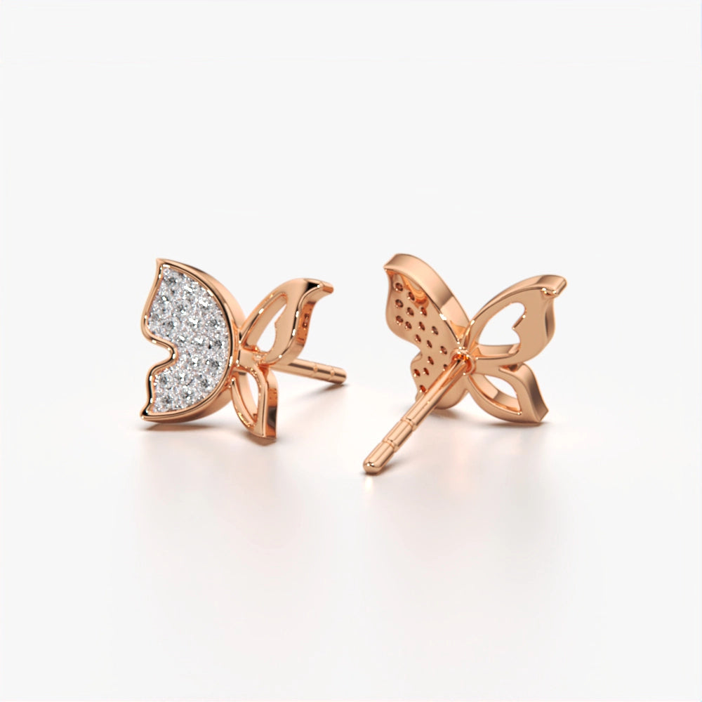 Twinkle Butterfly Studs