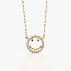 Beautiful Smiley Necklace