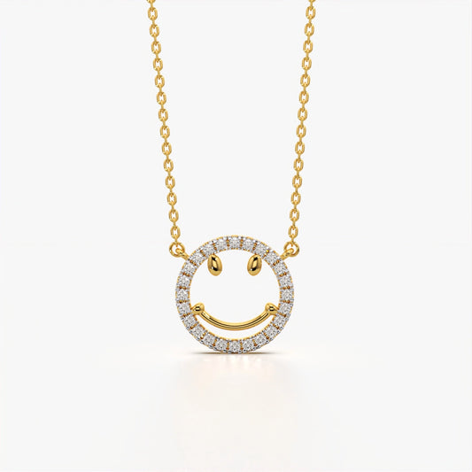Beautiful Smiley Necklace