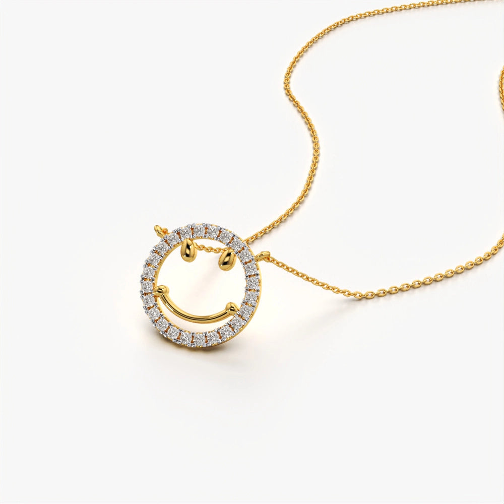 Beautiful Smiley Necklace